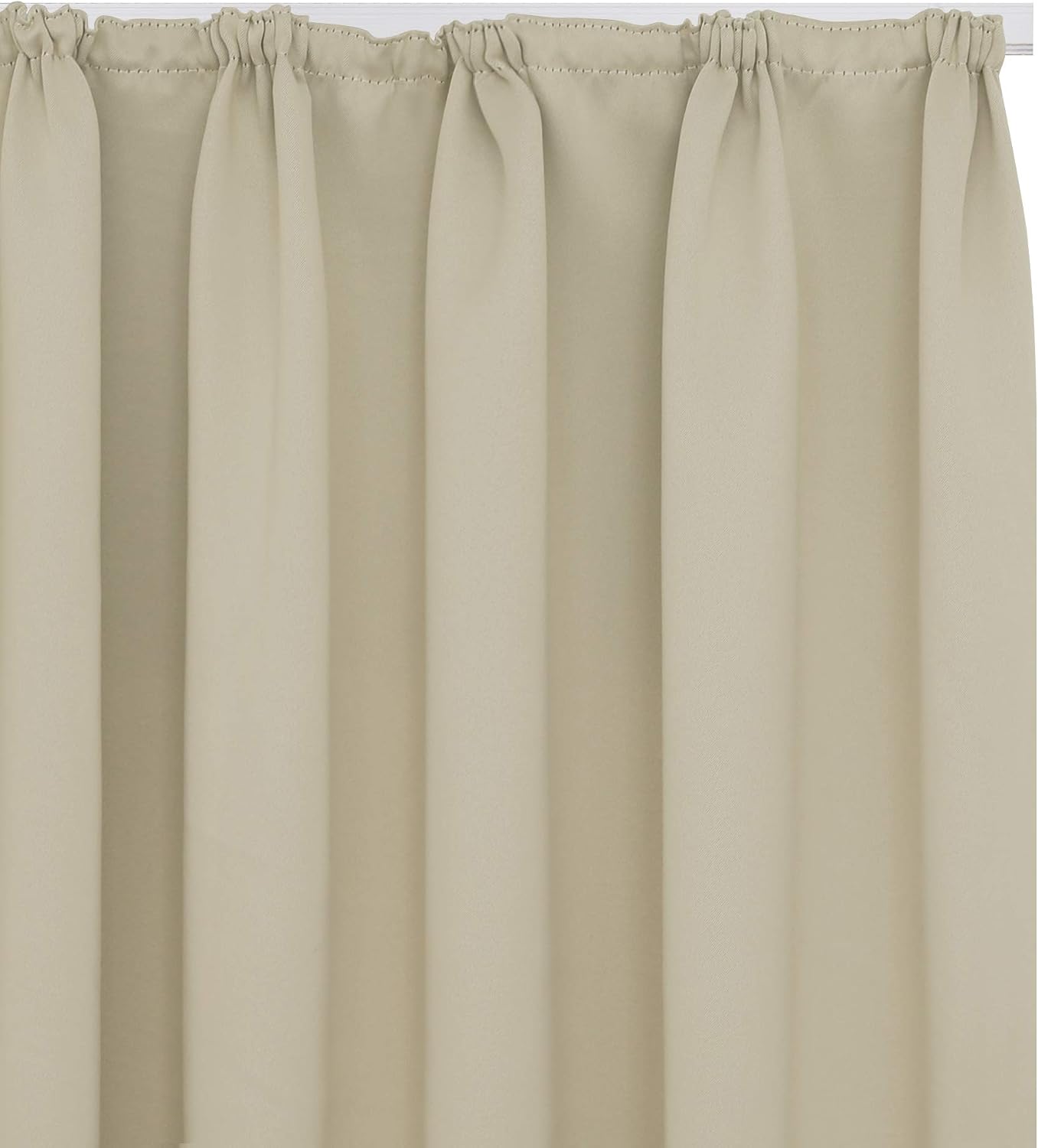 Deconovo Solid Window Curtains