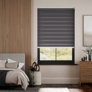 Dimout Gunmetal Grey Roller Blinds