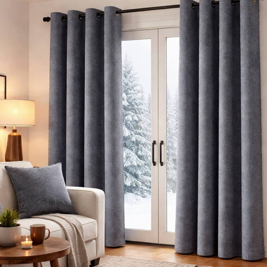 Ditto Velvet Office Curtains