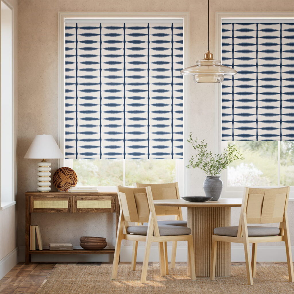 Dye Indigo Dining Room Blindss