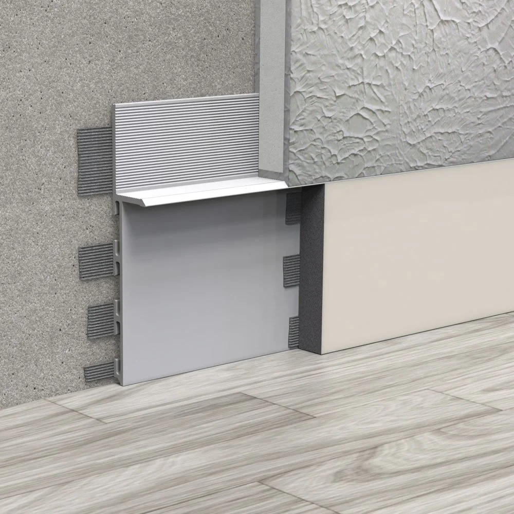 Flush Recessed Shadow Gap Skirting