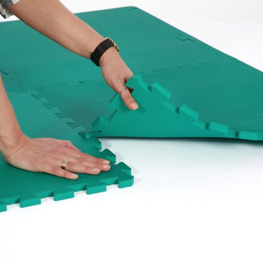 Forest Green Interlock Mats
