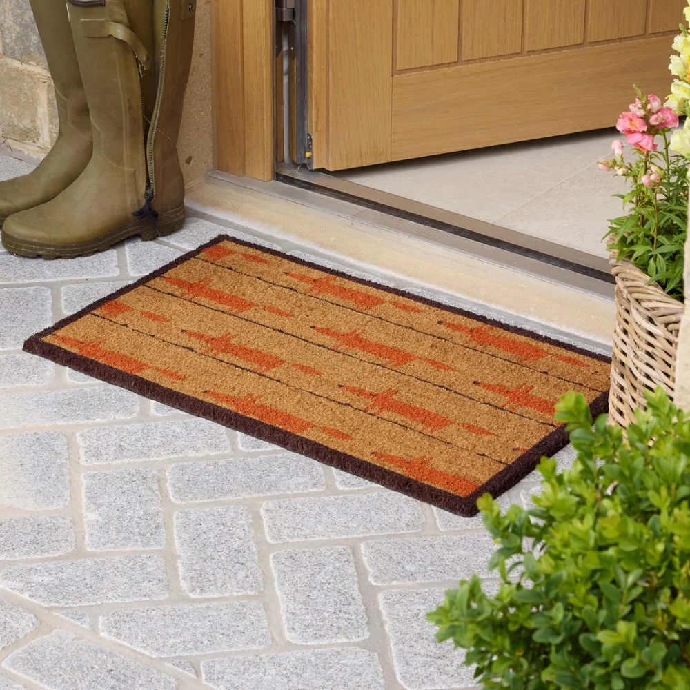 Fox Border Coir Doormat