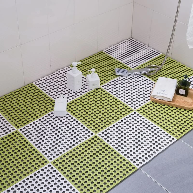 Green White Ablution Mat