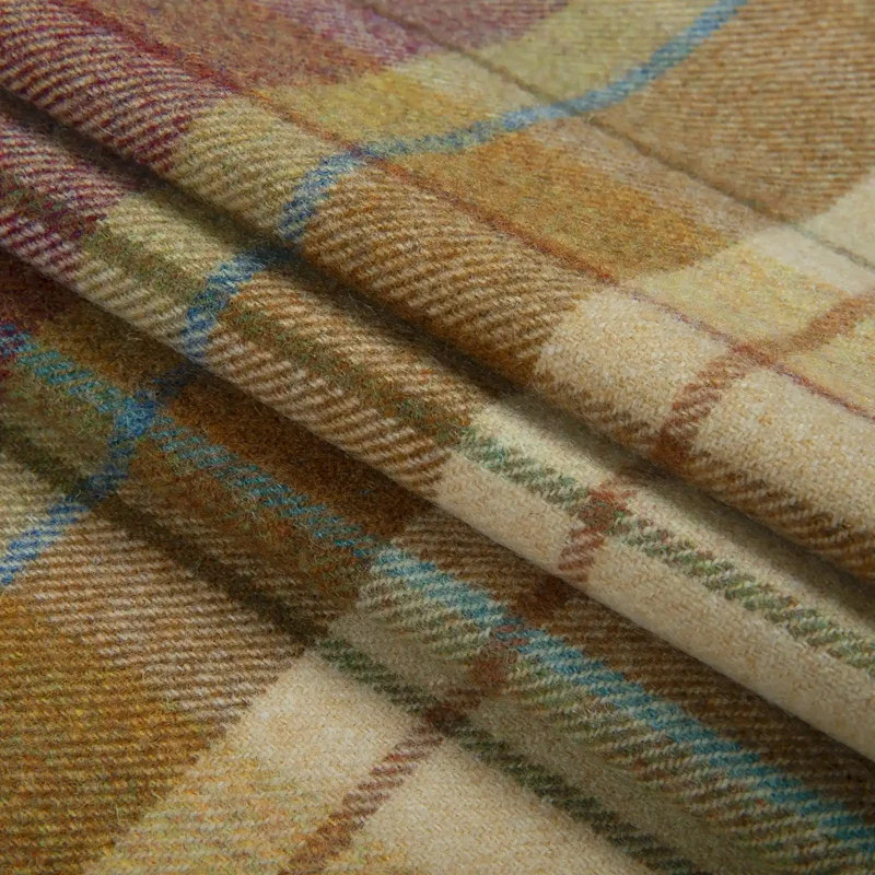 Karin Plaid Pure Wool Curtains