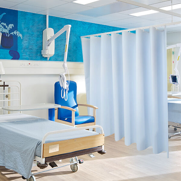 Light Blue Hospital Curtains