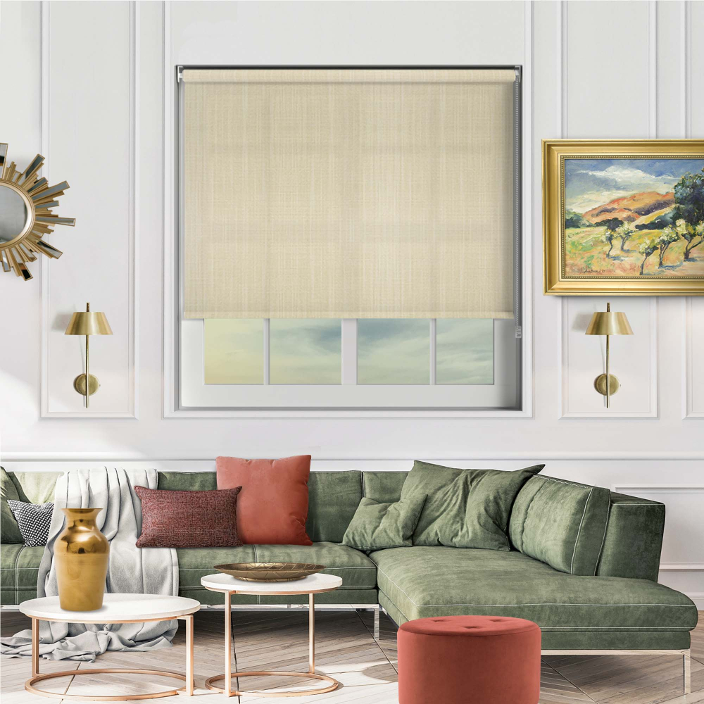 Linen Cream Roller Blinds