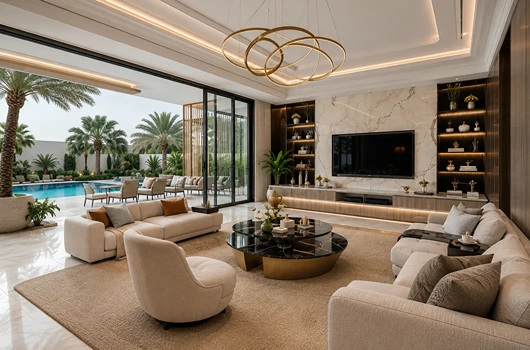 Living Room Renovation Services in Dubai