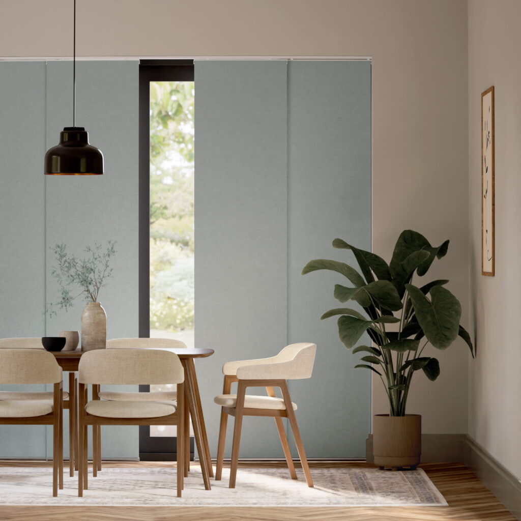 Mid Grey Panel Blinds