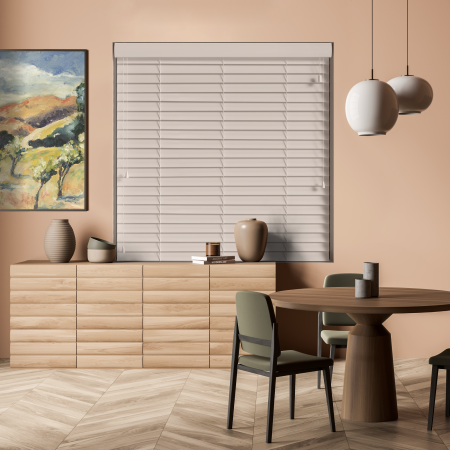 Morena Wood Dining Room Blinds