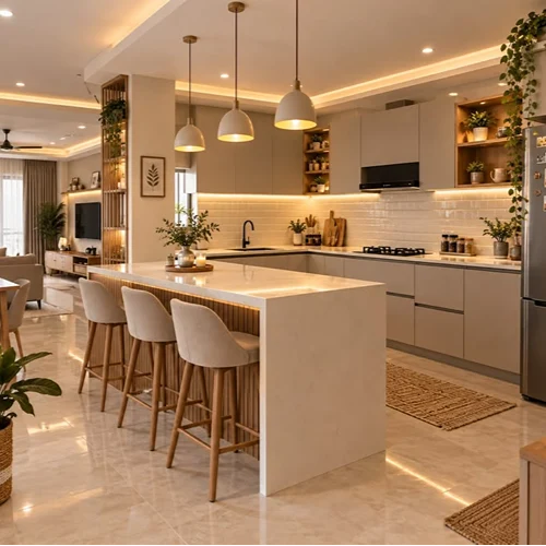 Open-Plan Kitchen
