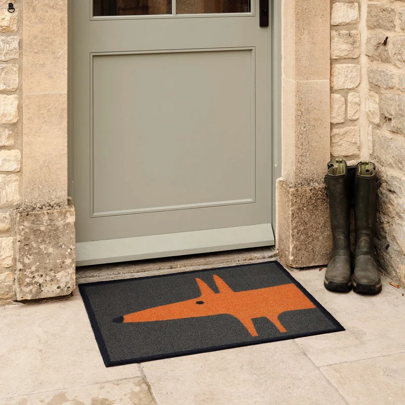 Orange Outdoor Doormat