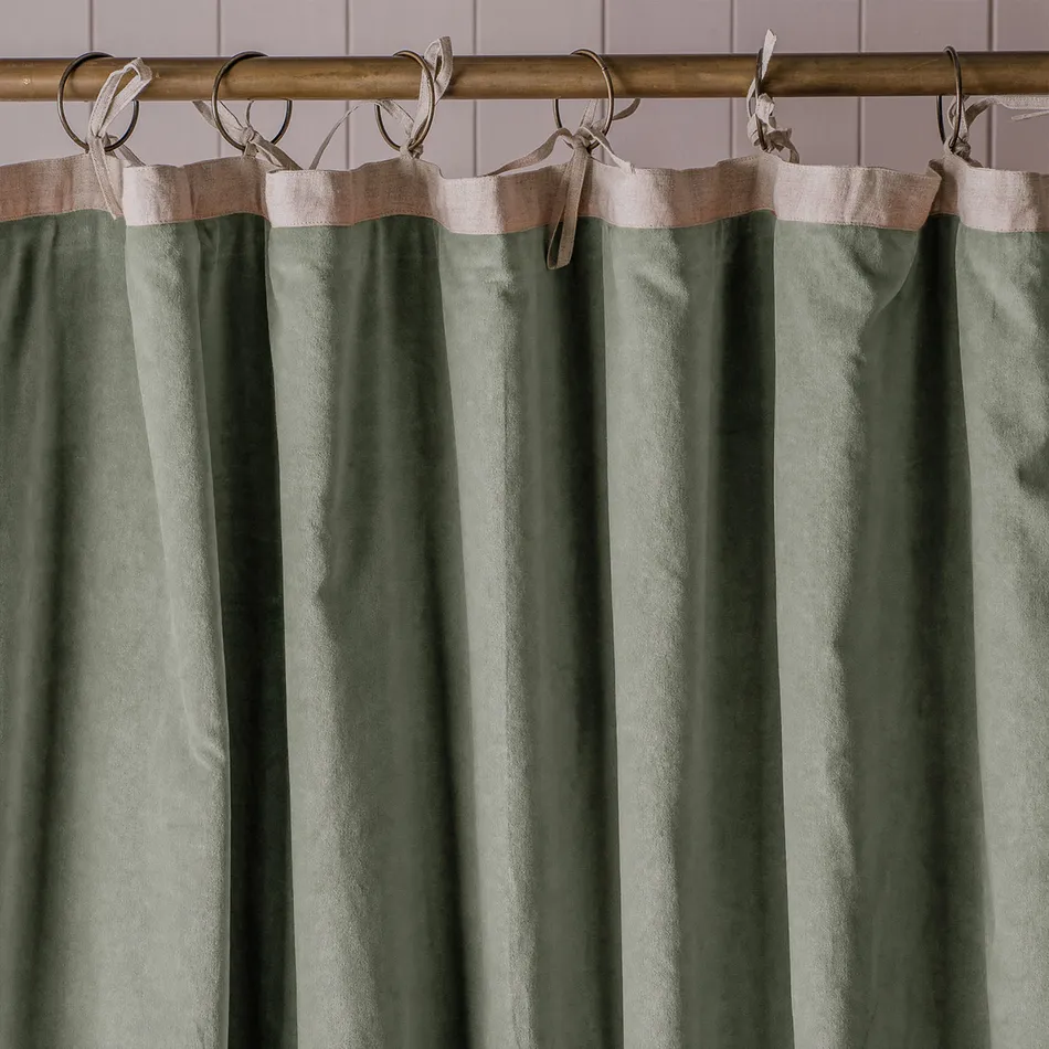 Pale Sage Villa Curtains