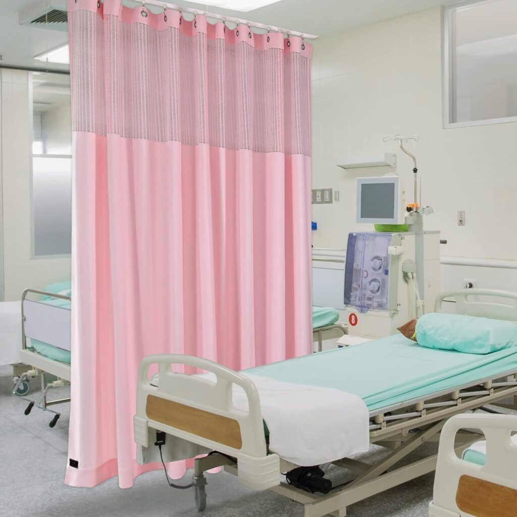 Pink Hospital Curtains