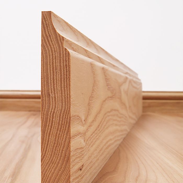 Scotia Ash Staircase Skirting