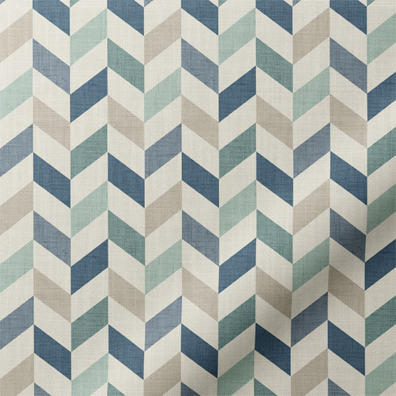 Seafoam Natural Textured Curtains