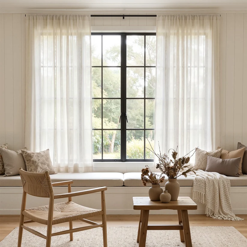 SemiLite Custom Office Curtain