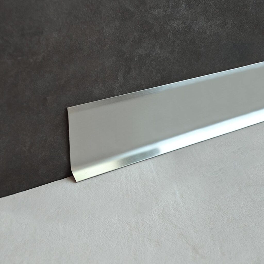 Silver Stainless Steel Skirting