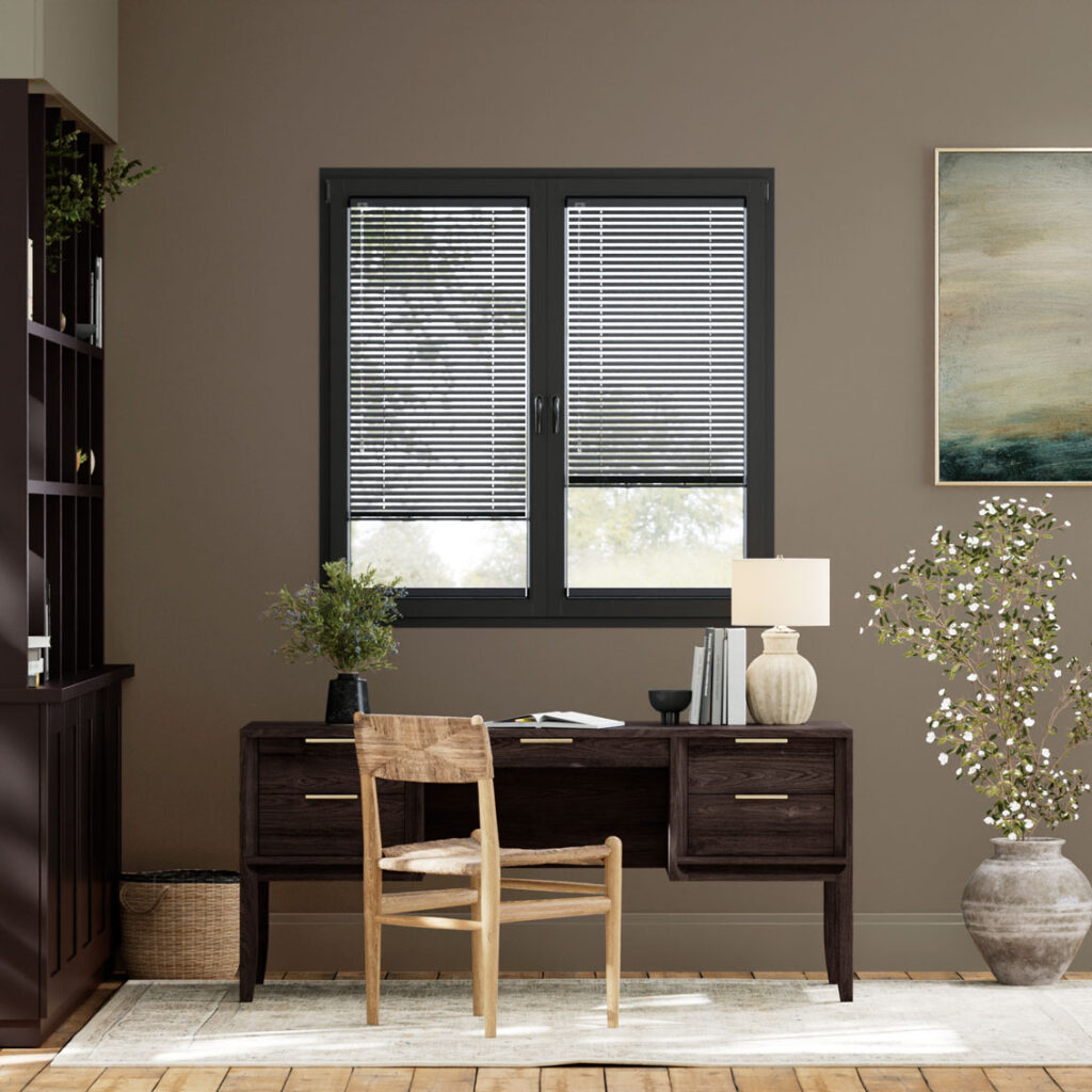 Slate Grey Office Blinds
