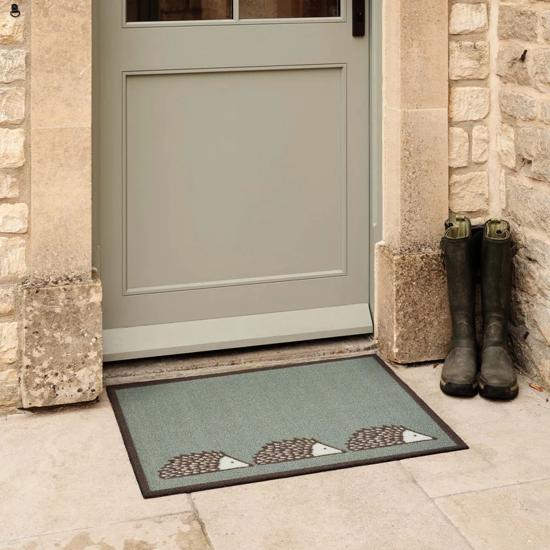 Spike Green Outdoor Doormat