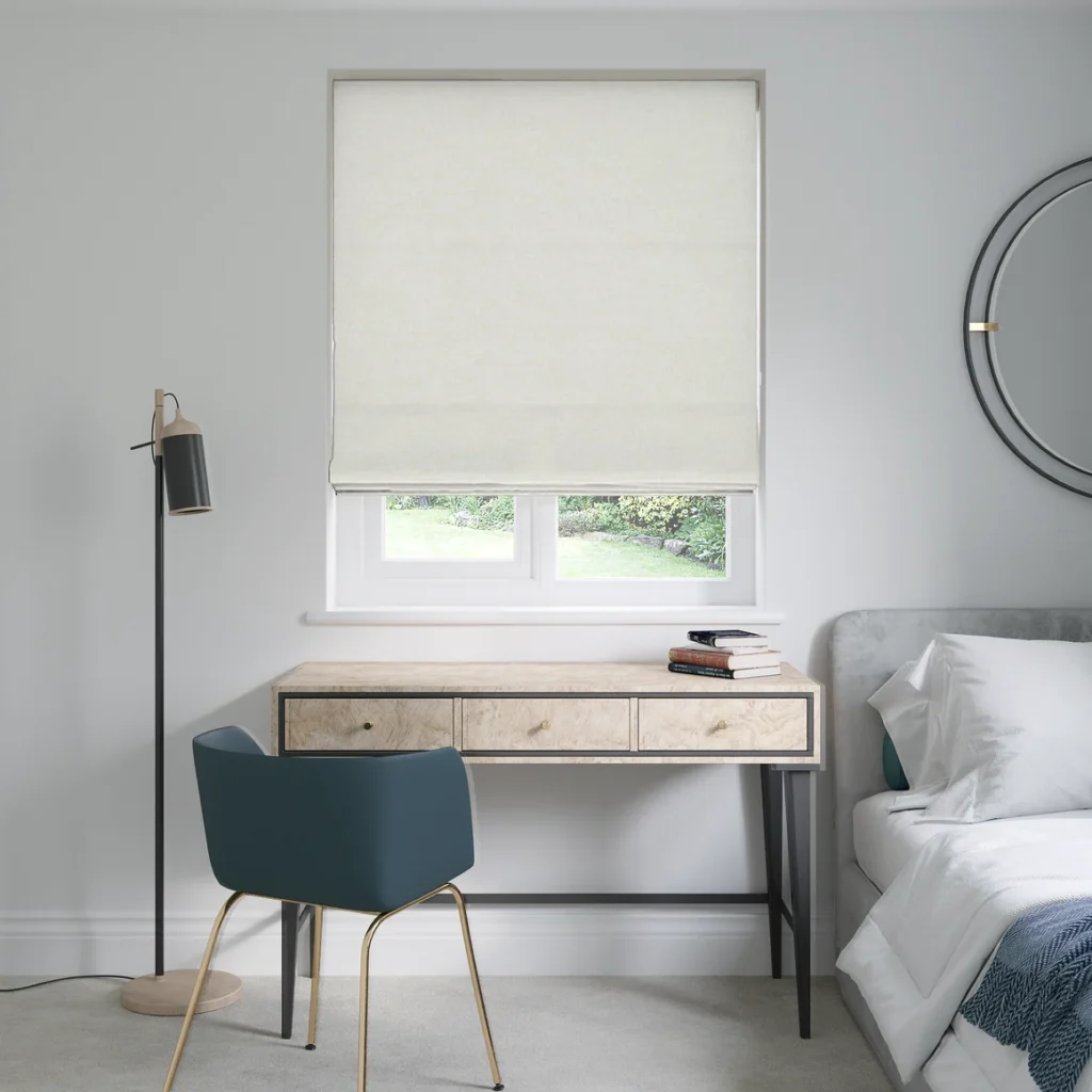 Stone Beige Roman Blinds