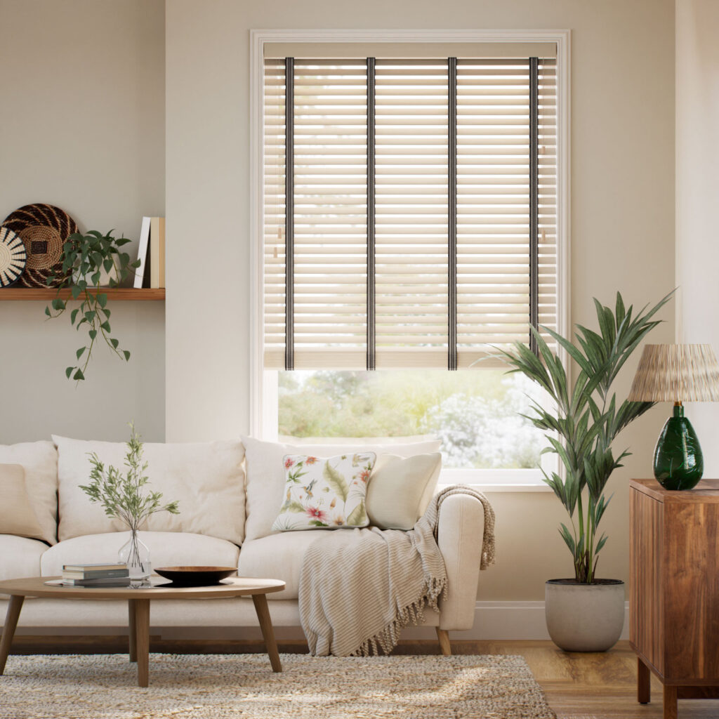 Tapestry Sand Bamboo Blinds