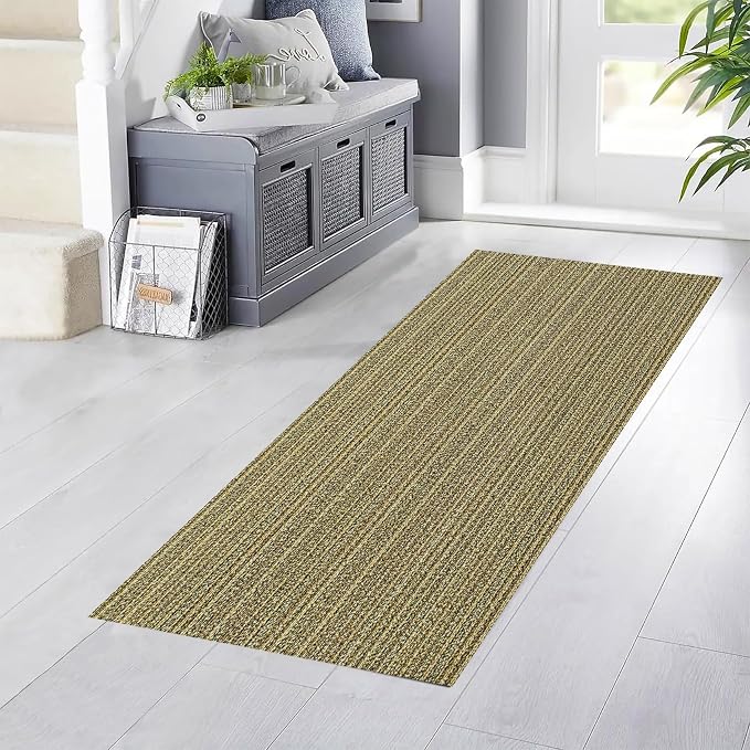 Textured Gold Corridor Mat