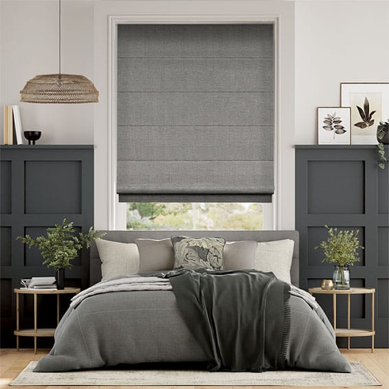 Tonal Grey Motorized Blinds