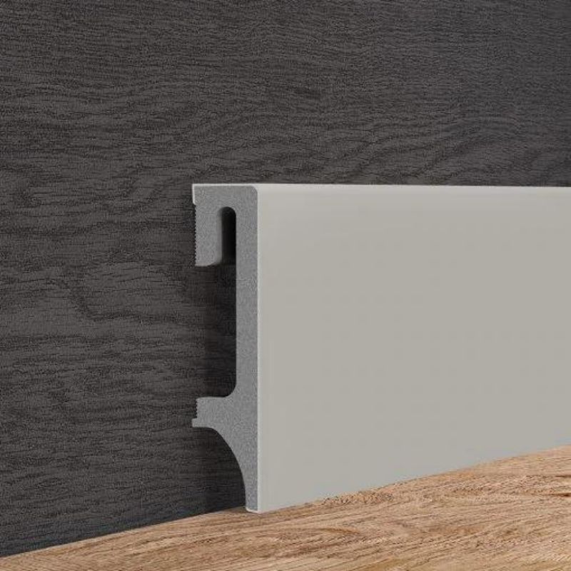 Warm Grey PVC Skirting